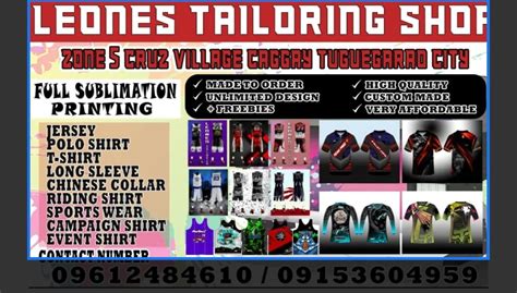 tailoring shop tuguegarao|Leones Tailoring Shop .